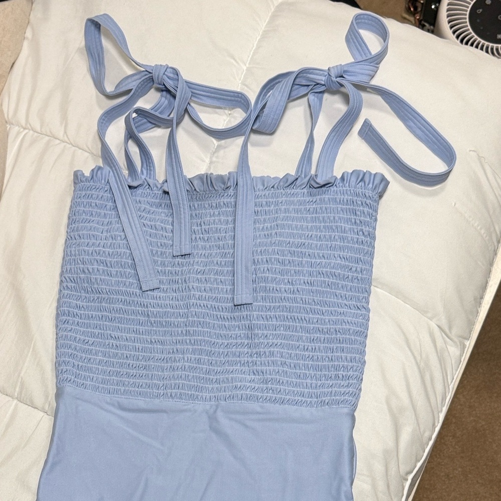 MINNOW Blue Women's One Piece Swimsuit